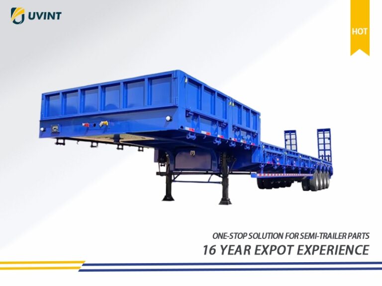 3 Axle Lowbed Semi Trailer