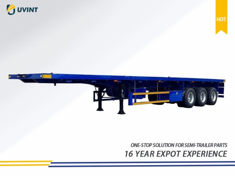 Container Transport Flatbed Semi Trailer