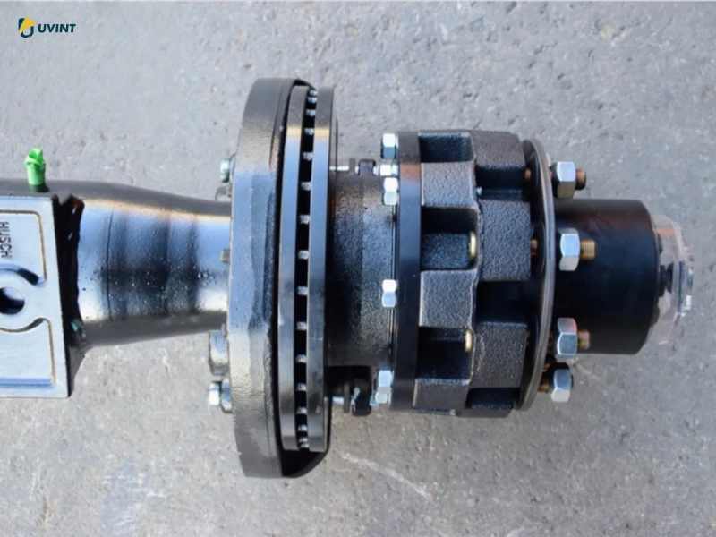OEM Factory Customized 13 T Disc-Brake Axle for Trailer - Image 2