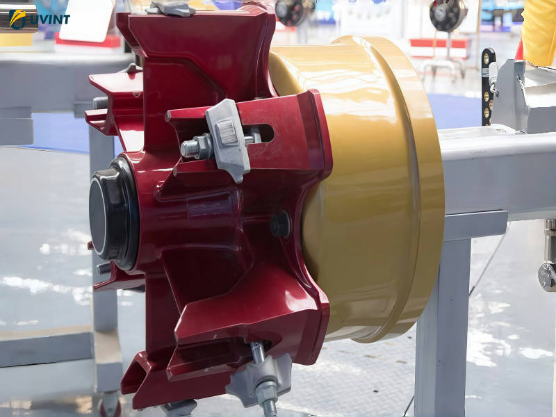 German Spoke Axle for Trailer Parts - Image 3