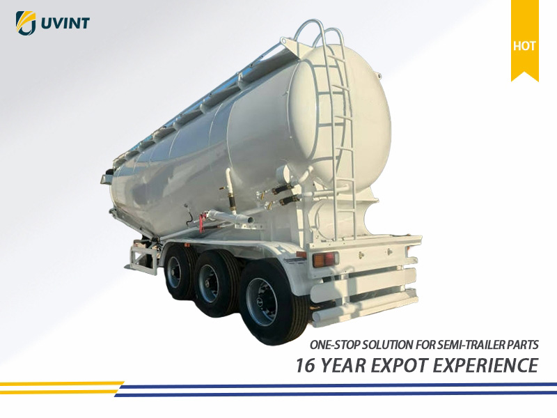 3 Axle Bulk Cement/Powder Material Transport Semi Trailer