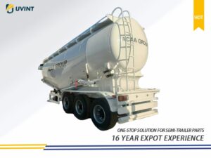 3 Axle Bulk Cement/Powder Material Transport Semi Trailer
