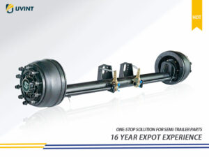 New Concave Axle for Car Transportation for Use with Semitrailer